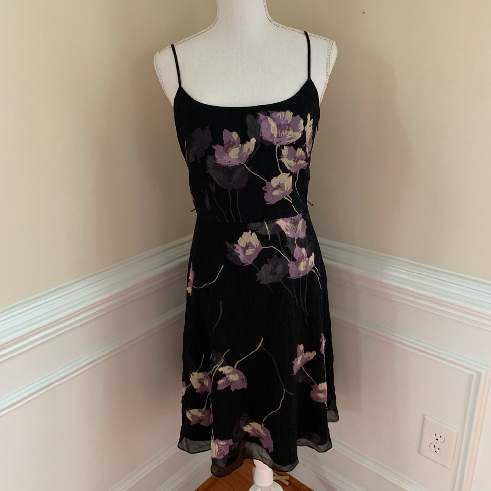Ann Taylor pleated sheath dress-size 6